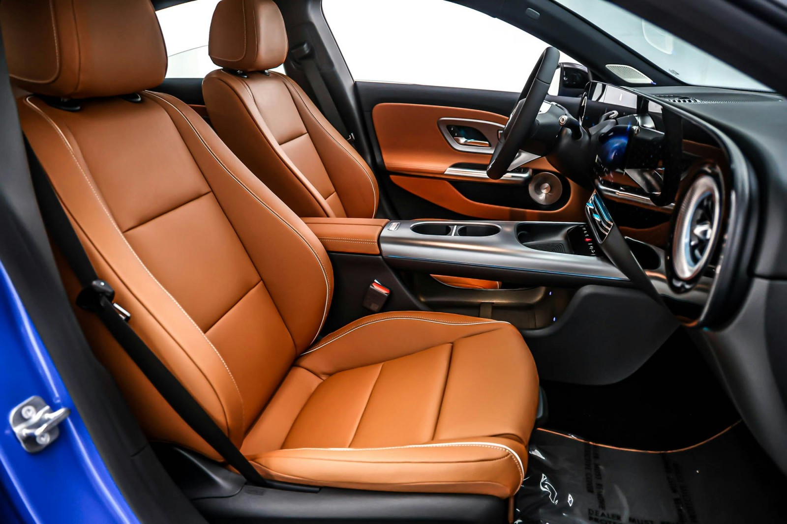 New 2027 Sky Blue Metallic Mercedes-Benz CLA 350 Electric 4MATIC® image 9
