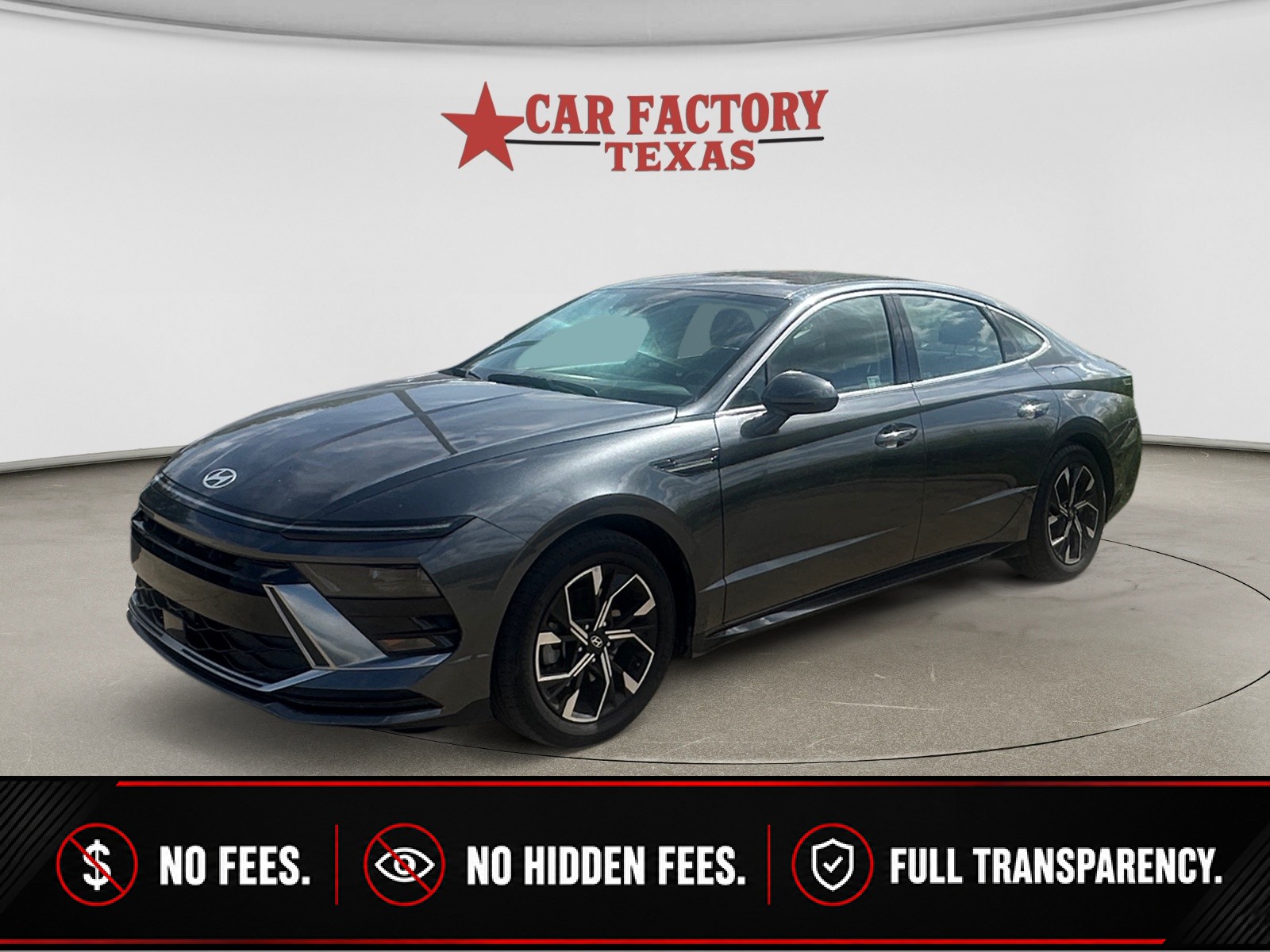 Gray 2025 Hyundai Sonata Sedan Front-Wheel Drive Automatic