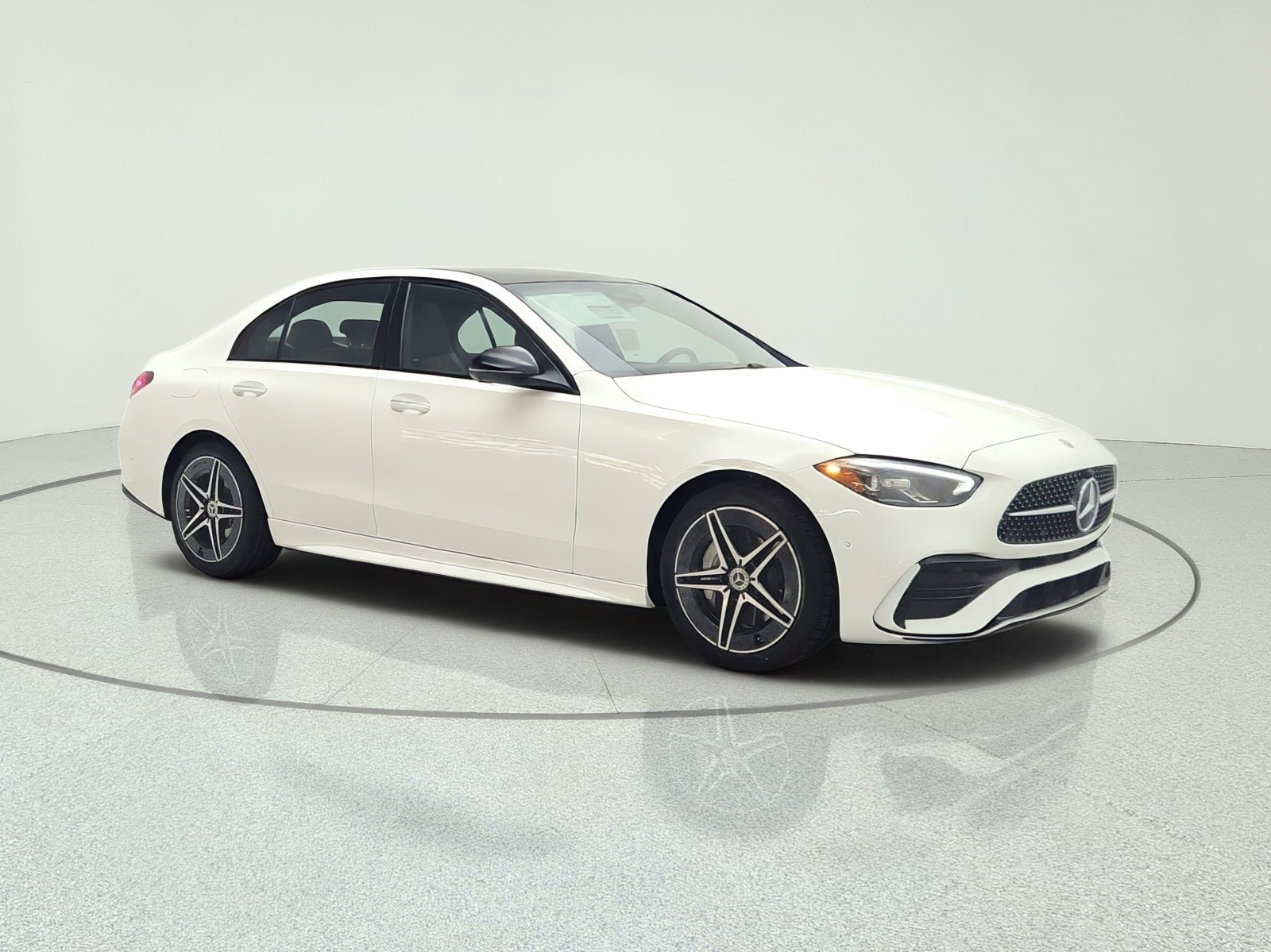 New 2026 Polar White Mercedes-Benz C 300 Sedan image 3