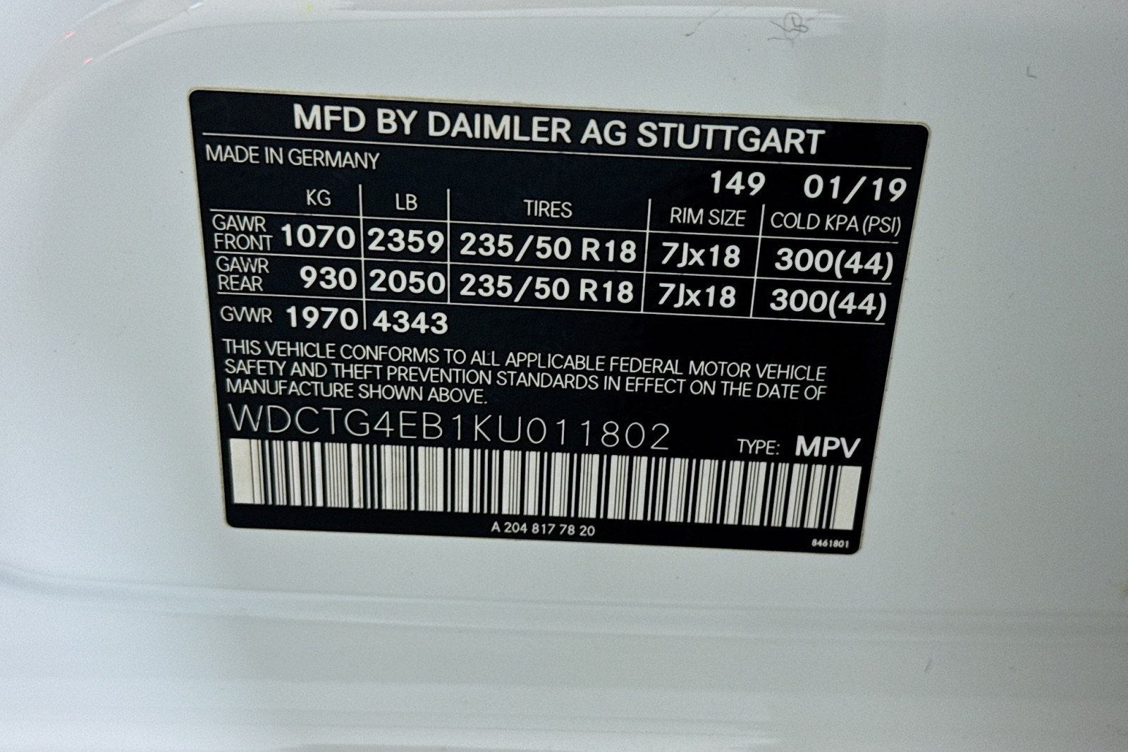 Used 2019 Polar White Mercedes-Benz GLA 250 image 23