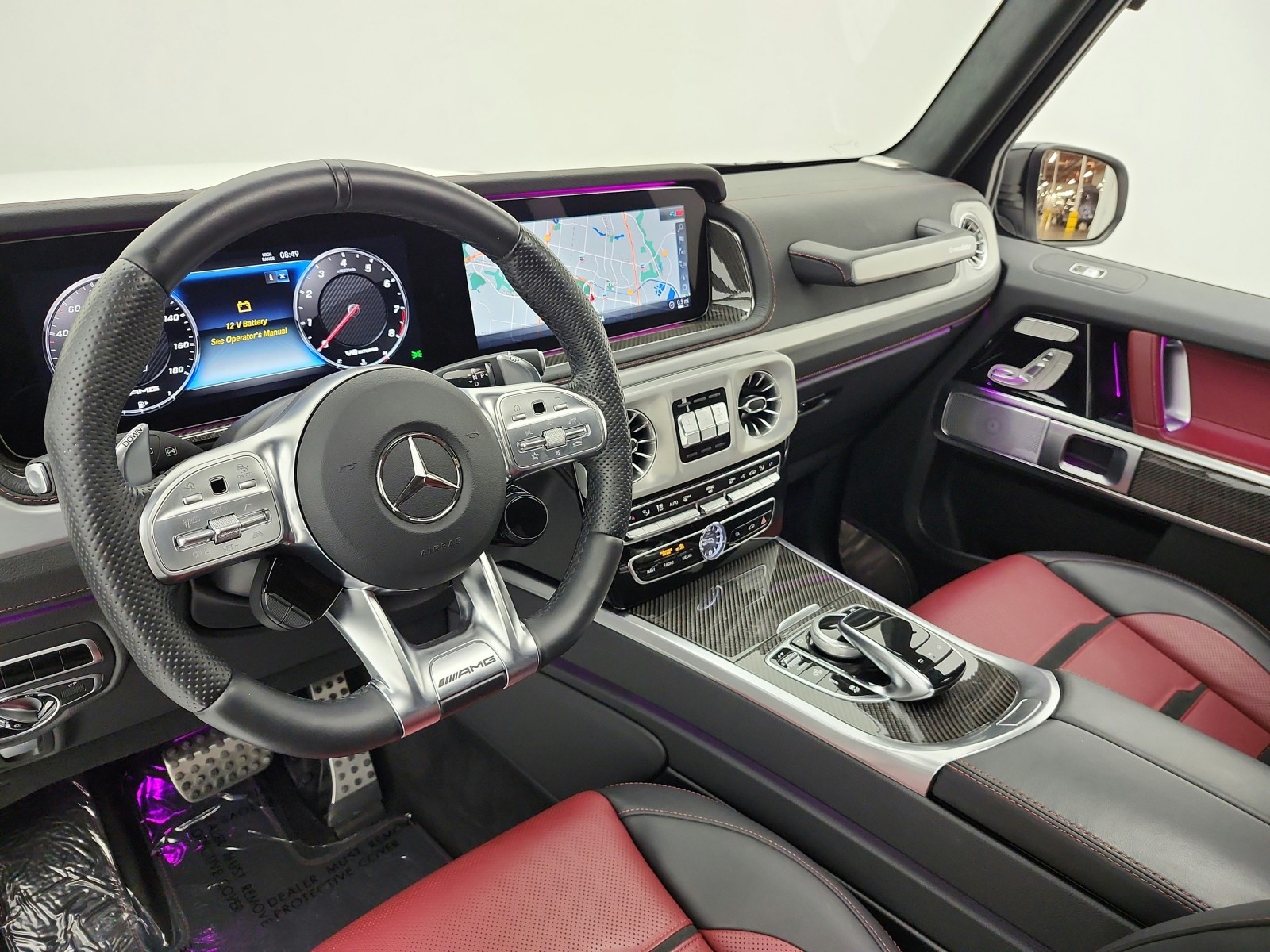 Certified Used 2021 Polar White Mercedes-Benz AMG® G 63 4MATIC SUV image 23