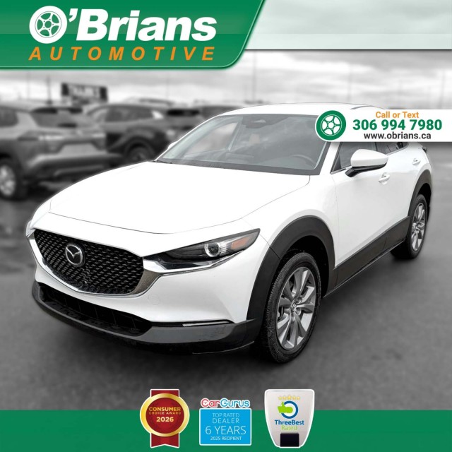 Snowflake White Pearl 2025 Mazda CX-30 SUV / Crossover  Automatic