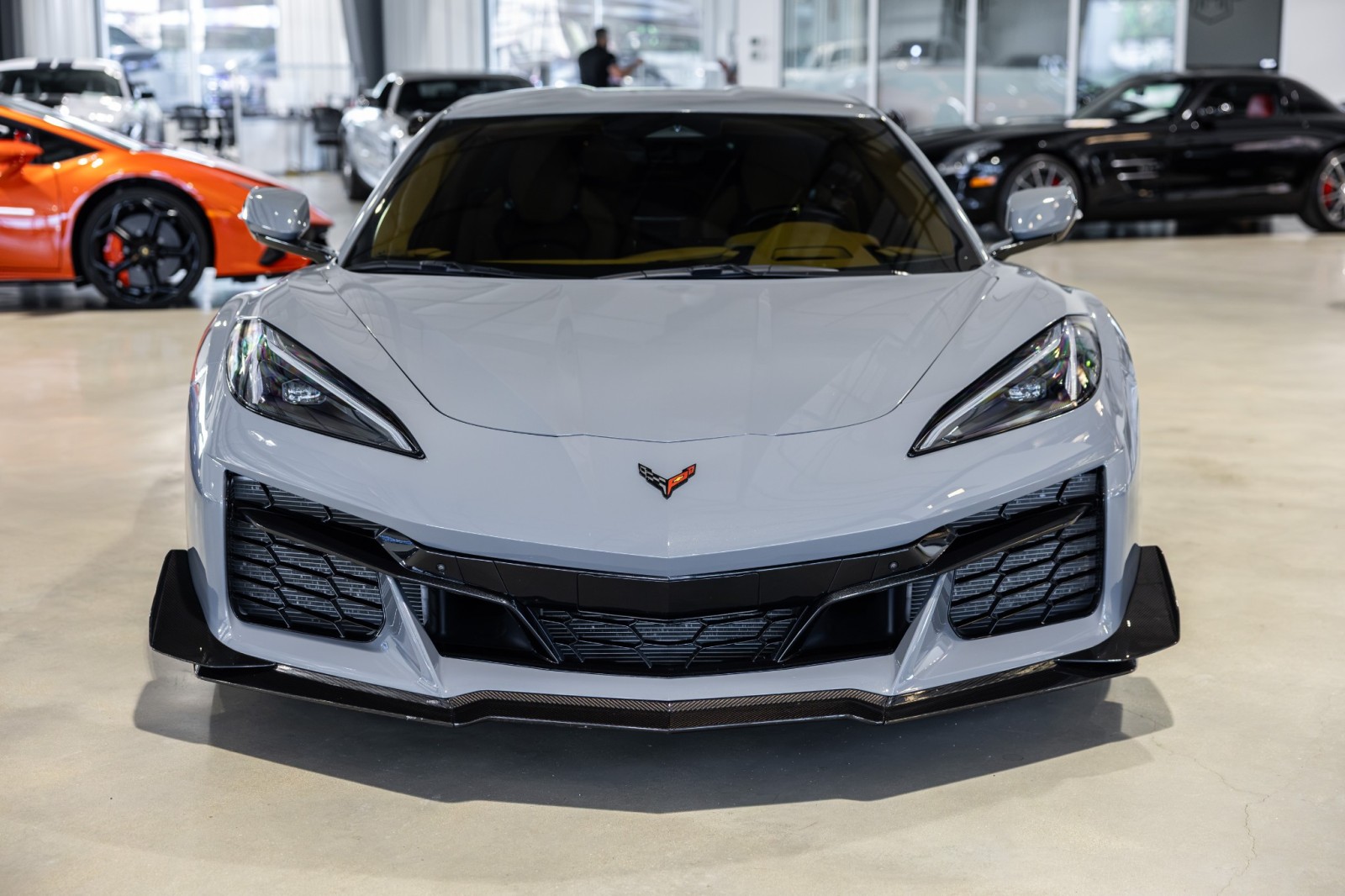Used Car 2024 Chevrolet Corvette  3lz - Carbon Fiber Aero Package - Sea Wolf Gray Tricoat Paint - One Owner For Sale Under $130,000 In Boerne, Texas
