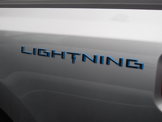 new 2024 Ford F-150 Lightning car, priced at $54,990