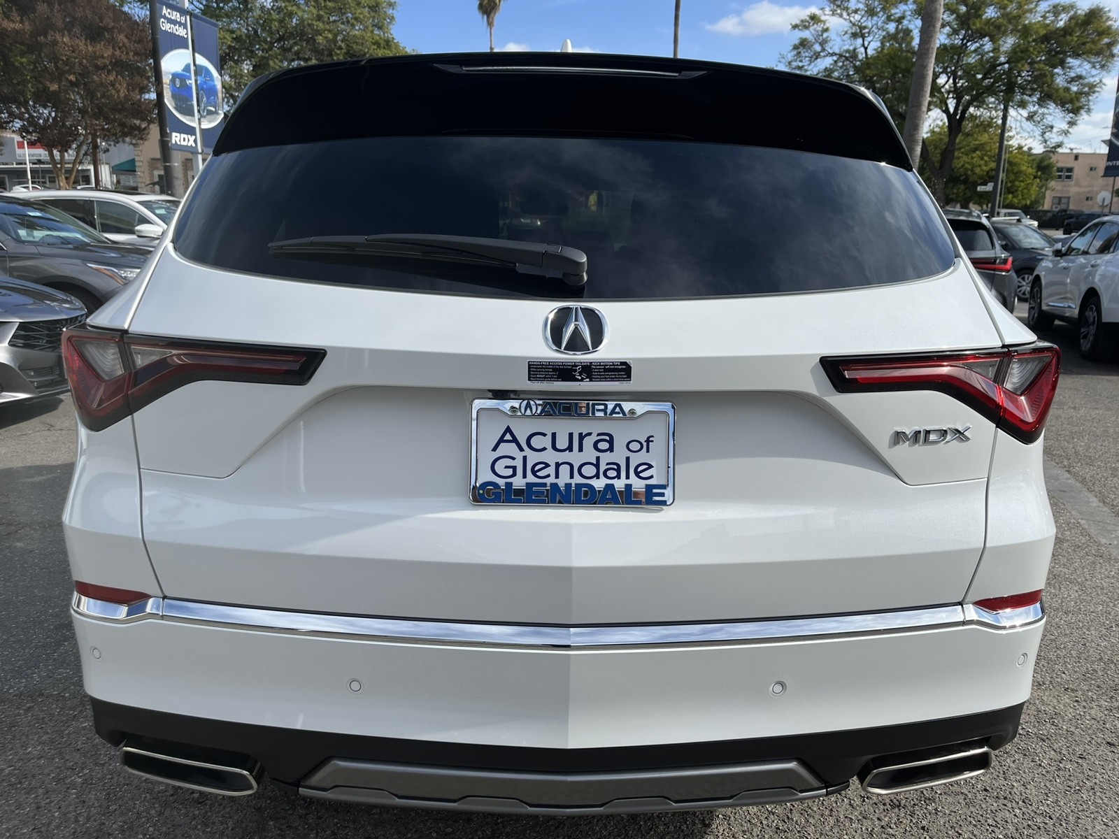 new 2025 Acura MDX car, priced at $58,550