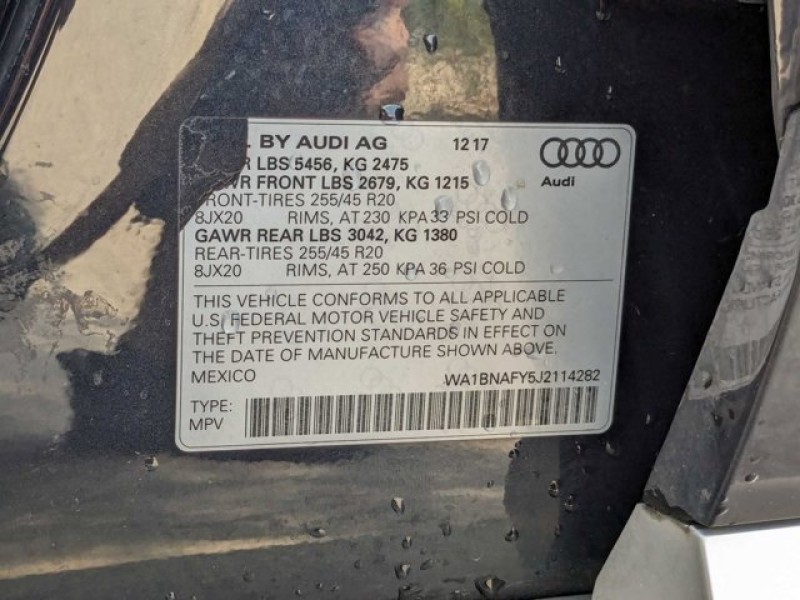 used 2018 Audi Q5 car, priced at $20,996