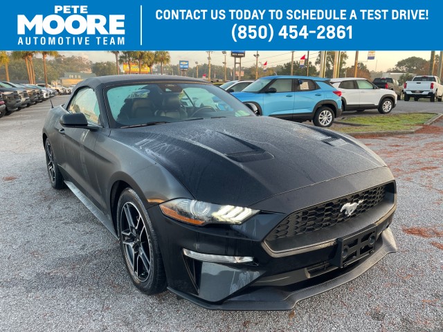 used 2021 Ford Mustang car, priced at $21,995
