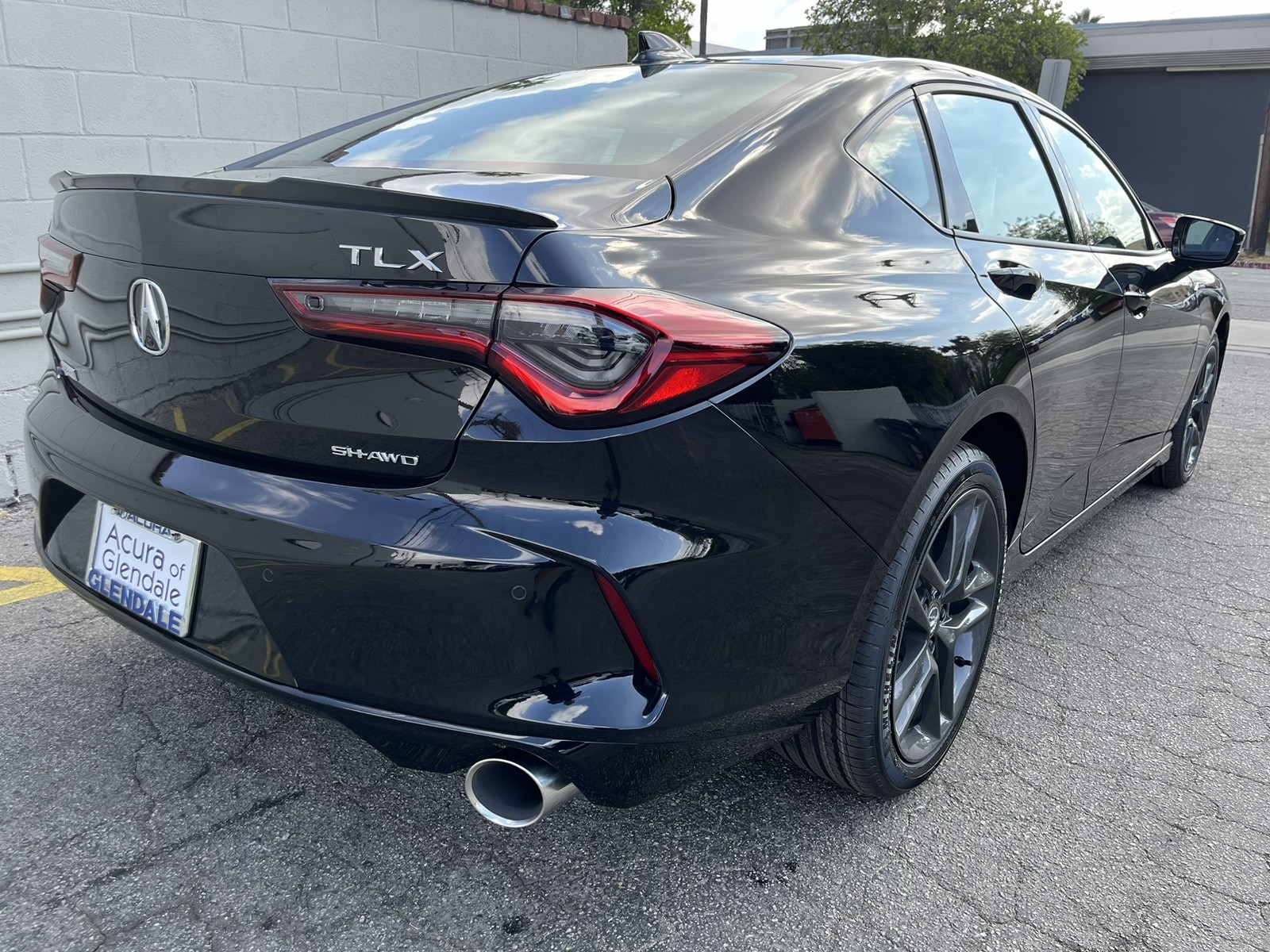 new 2025 Acura TLX car, priced at $52,195