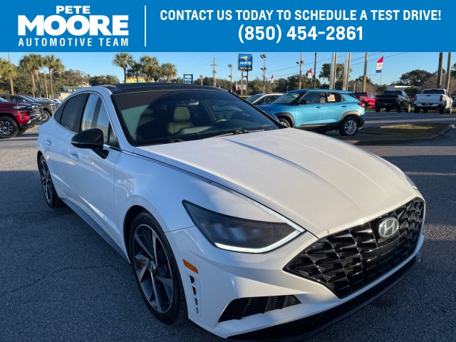 used 2021 Hyundai Sonata car, priced at $22,995
