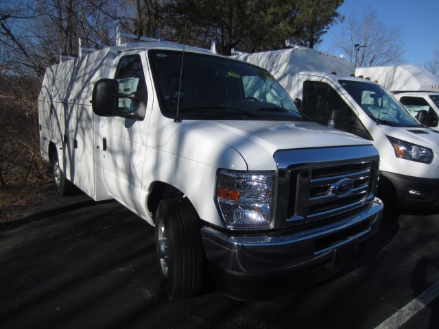 new 2025 Ford E-Series 350 Utility Van Body car, priced at $69,395