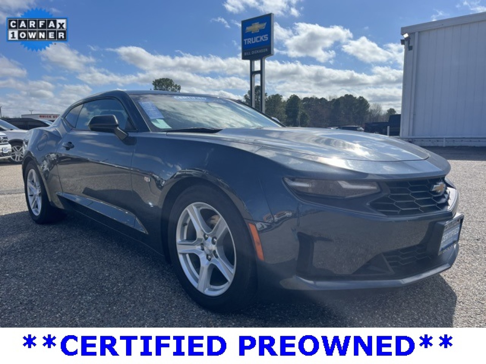 used 2021 Chevrolet Camaro car, priced at $25,716