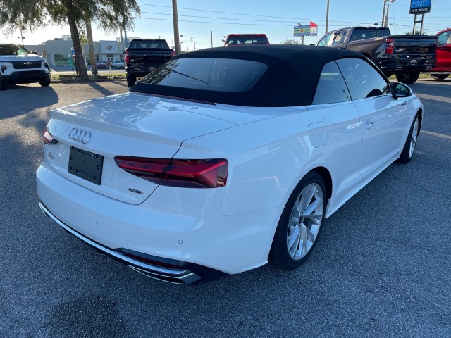 used 2021 Audi A5 Cabriolet car, priced at $41,995