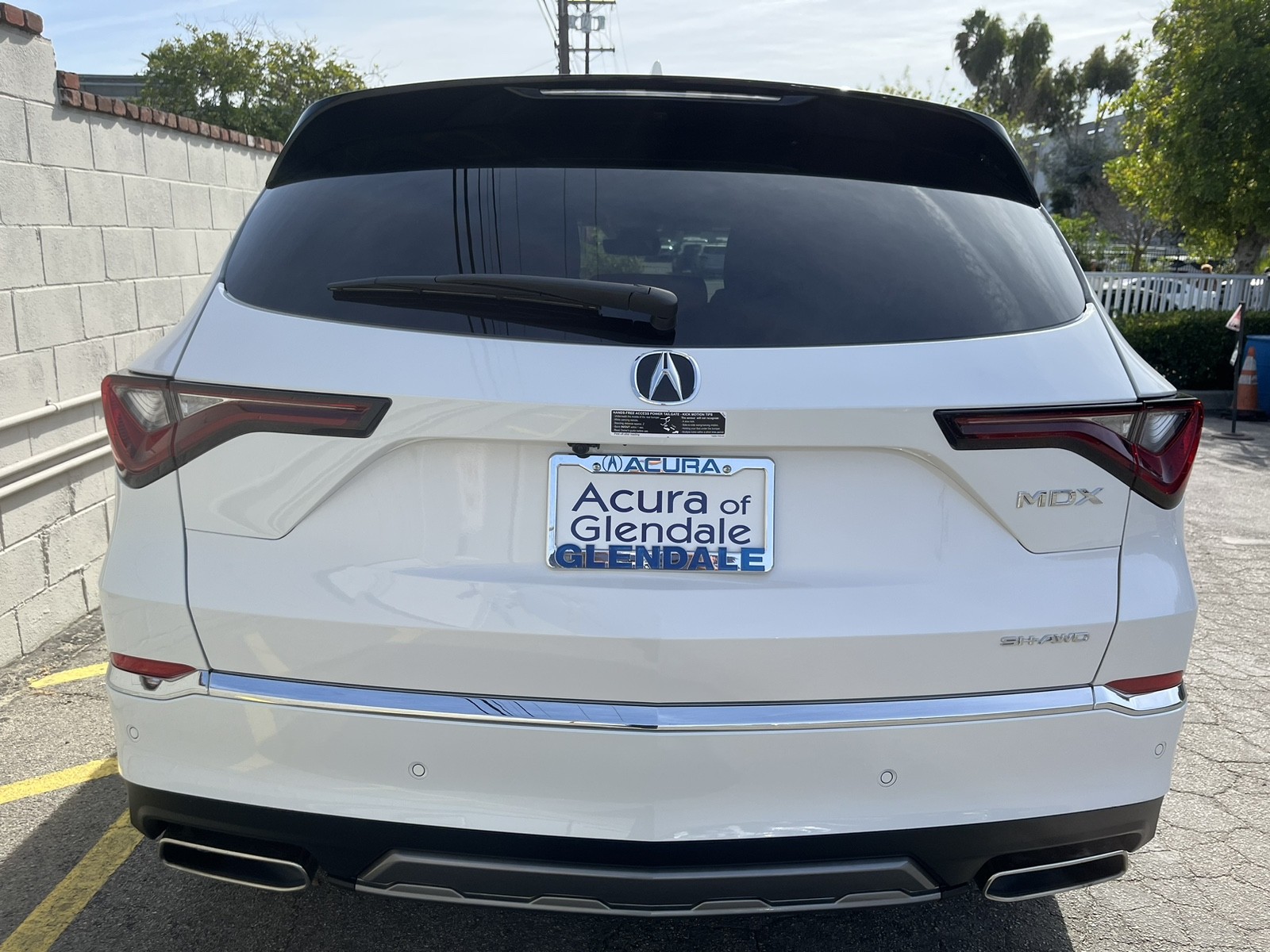 new 2025 Acura MDX car, priced at $60,750