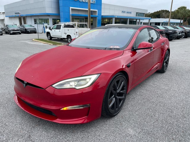 used 2022 Tesla Model S car, priced at $46,995