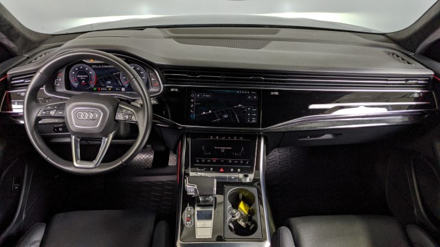 used 2020 Audi Q8 car, priced at $54,995