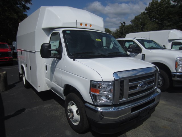 new 2025 Ford E-Series 350 Utility Van Body car, priced at $79,770