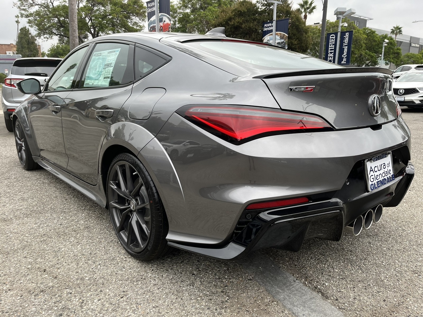 new 2024 Acura Integra car, priced at $53,595