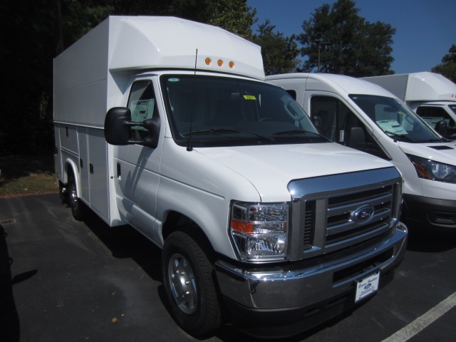 new 2025 Ford E-Series 350 Utility Van Body car, priced at $78,922