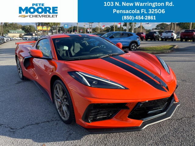 new 2025 Chevrolet Corvette car, priced at $95,795