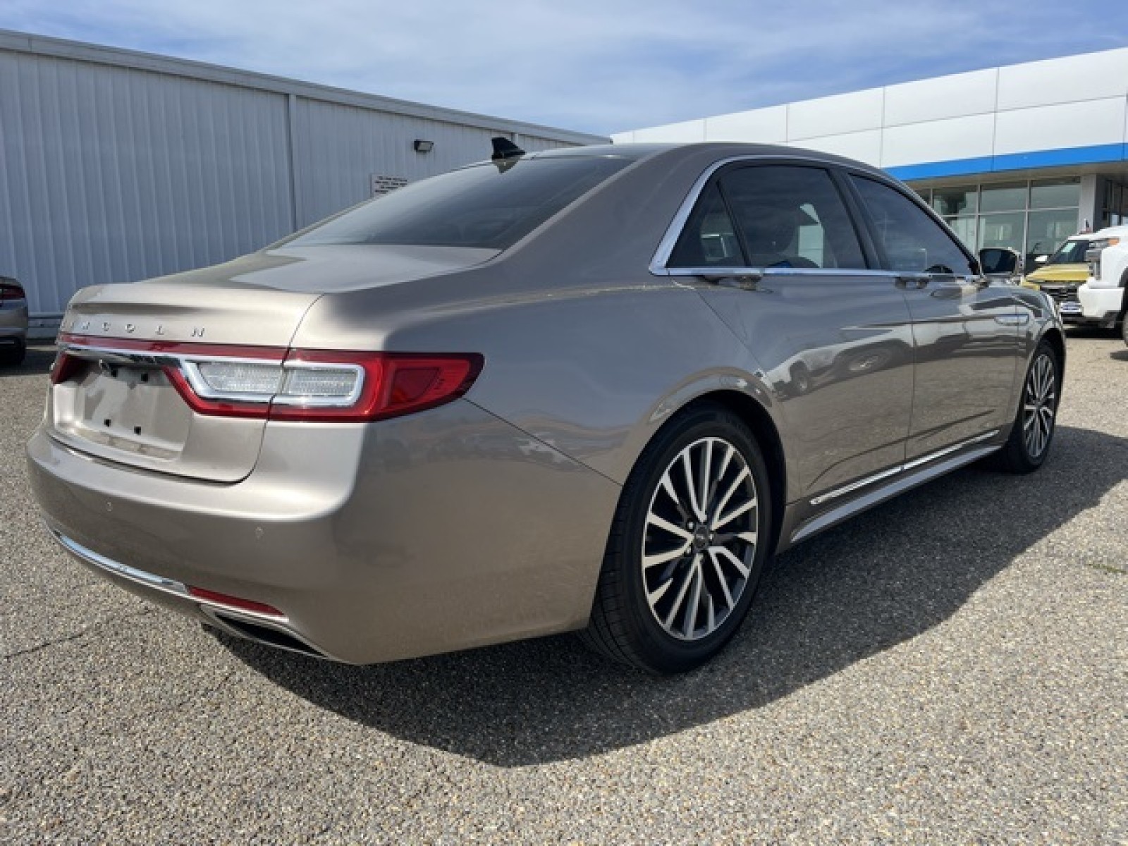 used 2018 Lincoln Continental car, priced at $18,093