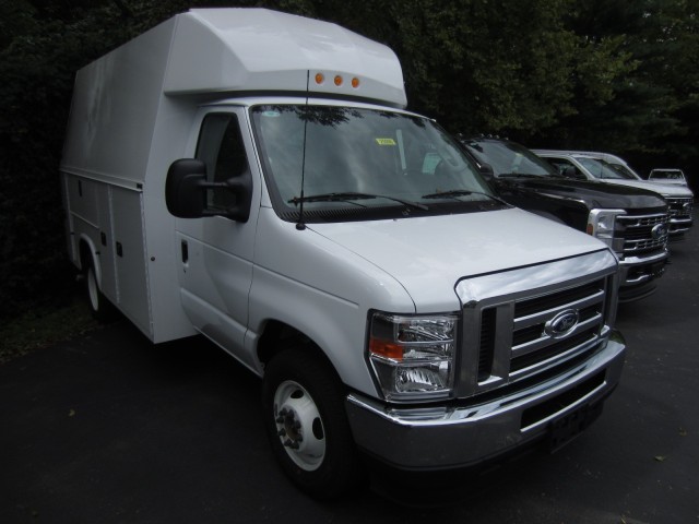 new 2025 Ford E-Series 350 Utility Van Body car, priced at $74,499