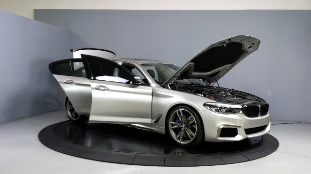 used 2018 BMW M550i xDrive car, priced at $42,995